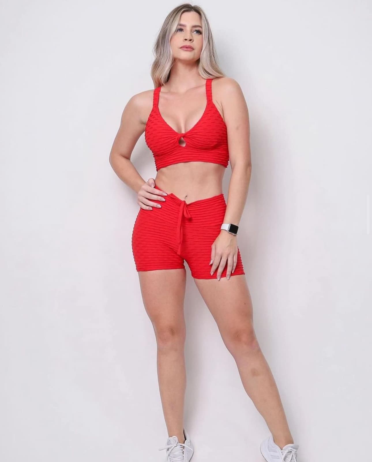 CONJUNTO SHORT REDLINE