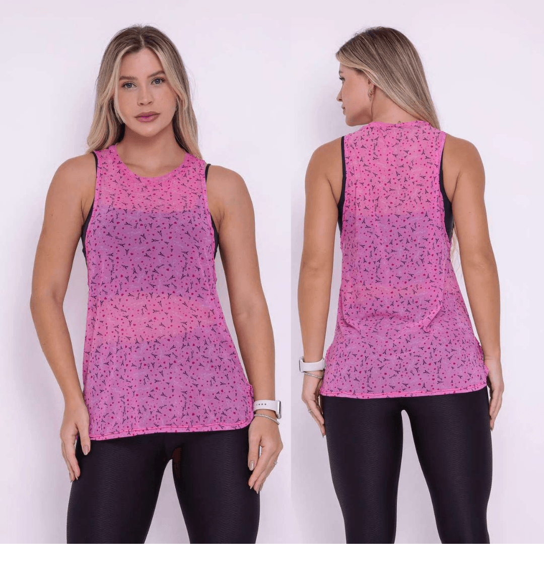 BLUSA REGATA ROSA