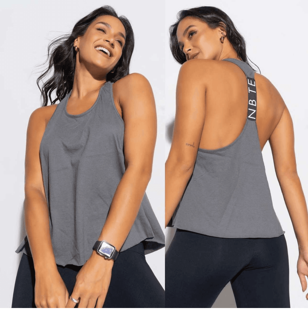 BLUSA CINZA