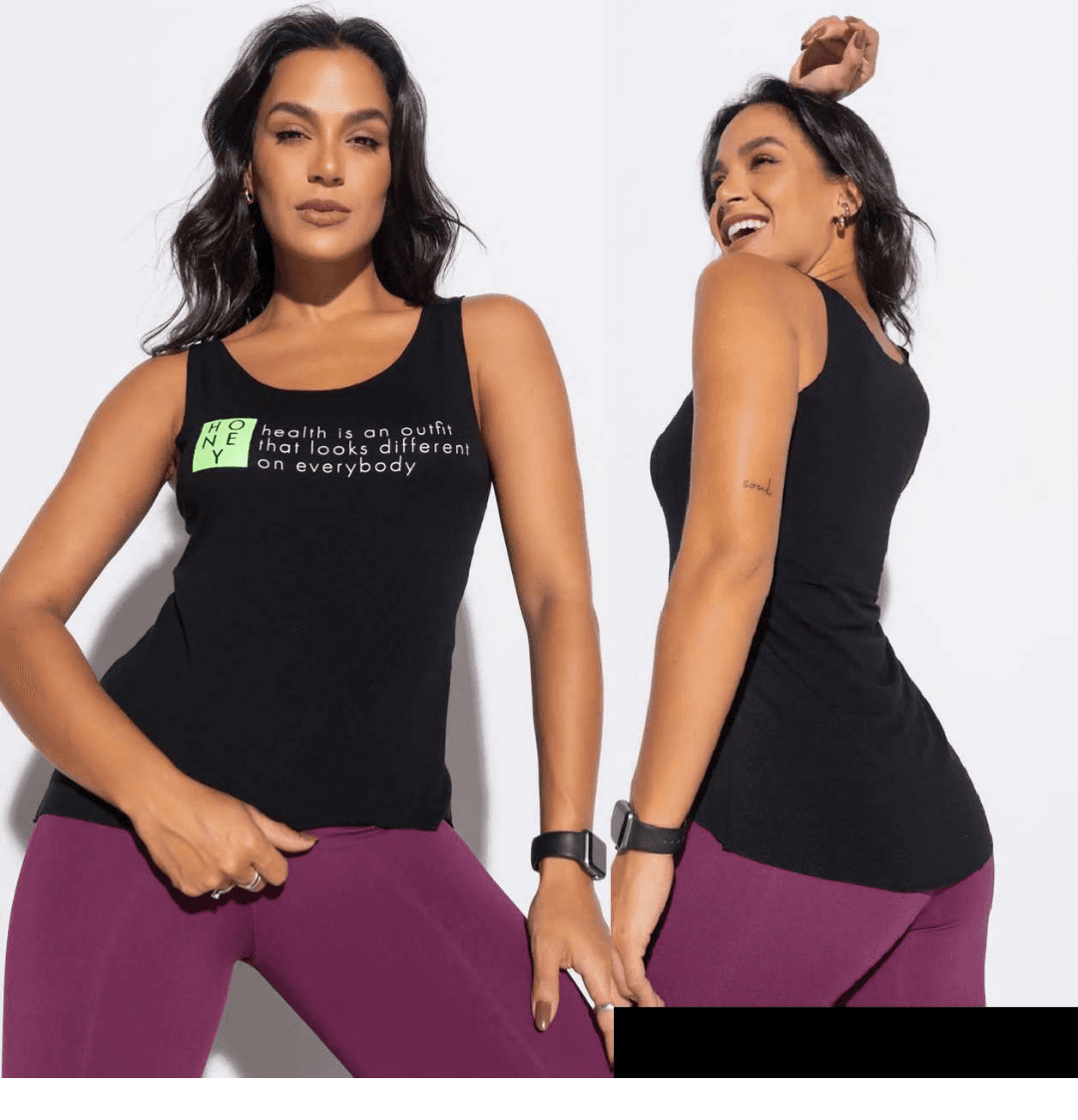 BLUSA REGATA PRETA