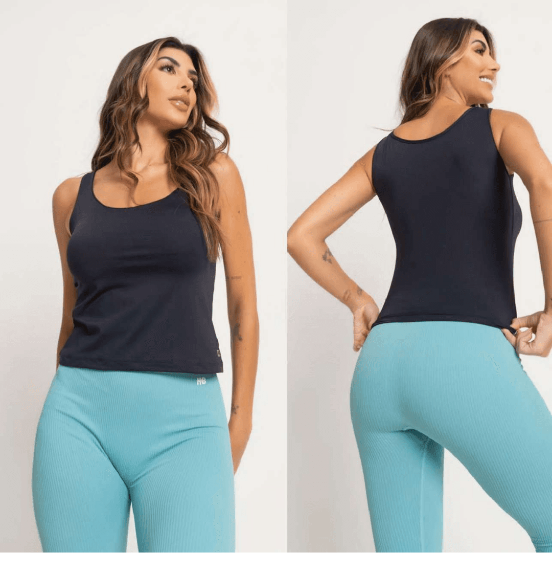 BLUSA SLIM PRETA