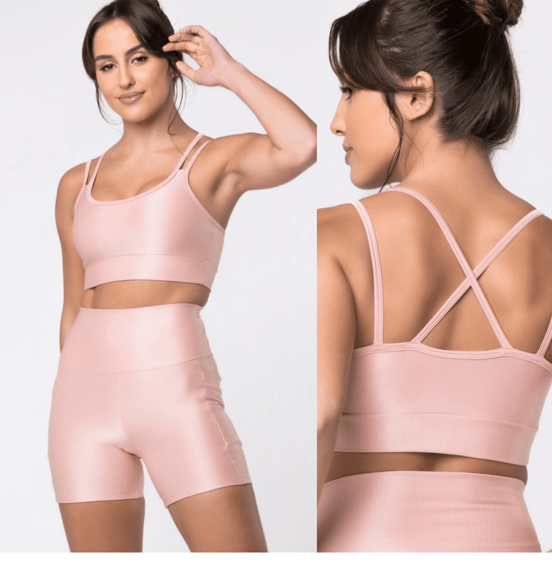 CONJUNTO SHORT  ROSE