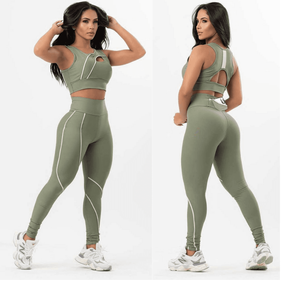 CONJUNTO LEGGING ABACATE